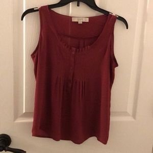 Cute reddish purple top